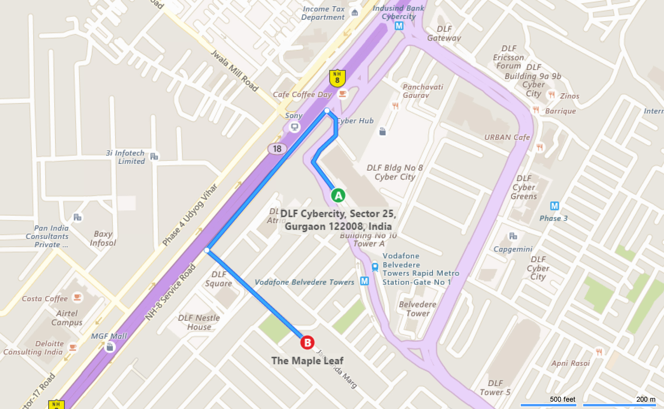 Budget Hotels near Cushman & Wakefield Gurgaon.jpg